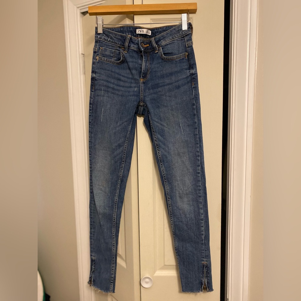 Zara Blue Denim Jeans
